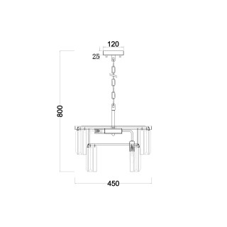 Люстра Freya FR11001PL-08G-foto6