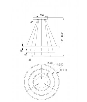 Подвесной светильник Maytoni MOD058PL-L100B4K-foto5