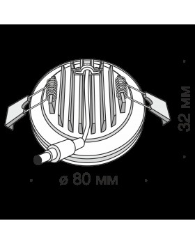 Встраиваемый светильник Technical DL303-L7B-foto5