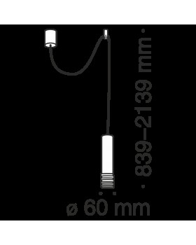 Подвесной светильник Technical P025PL-01B-foto2