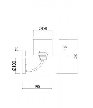 Настенный светильник (бра) Freya FR5003WL-01B-foto2