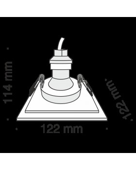 Встраиваемый светильник Technical DL005-1-01-W-foto4