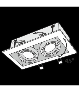 Встраиваемый светильник Technical DL008-2-02-B-foto5