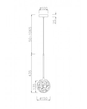 Подвесной светильник Maytoni MOD061PL-01BS-foto8
