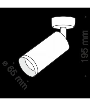 Потолочный светильник Technical C017CW-01G-foto4