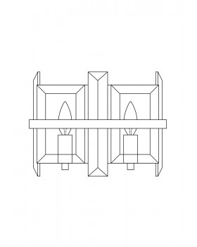 Настенный светильник (бра) Maytoni MOD201WL-02N-foto2