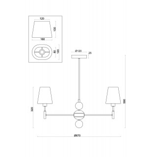 Люстра Freya FR2028PL-05N-foto2