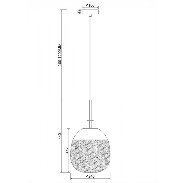 Подвесной светильник Maytoni P072PL-L5W3K