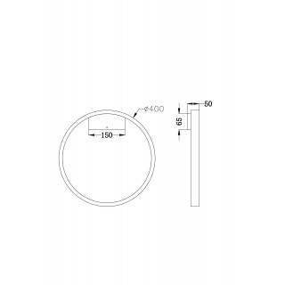 Настенный светильник (бра) Maytoni MOD058WL-L25W4K-foto3
