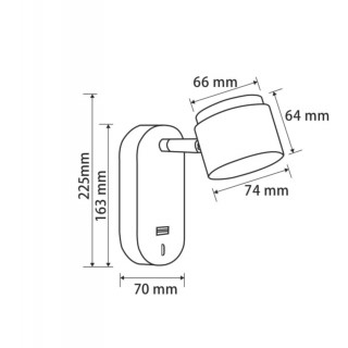 Настенный светильник (бра) Freya FR10004WL-L4W-foto4