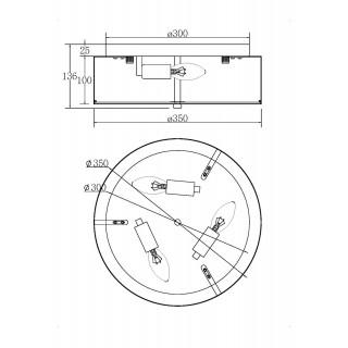 Потолочный светильник Maytoni MOD096CL-03CH-foto2