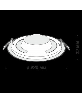 Встраиваемый светильник Technical DL018-6-L18W-foto4