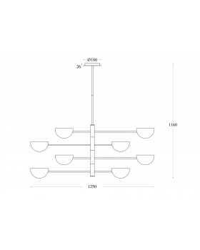 Люстра Maytoni MOD126PL-08B-foto5