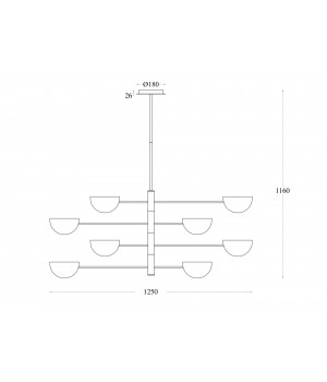 Люстра Maytoni MOD126PL-08B-foto5
