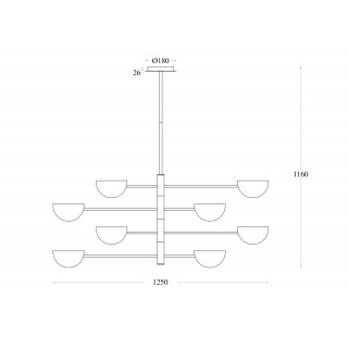 Люстра Maytoni MOD126PL-08B-foto5