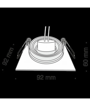 Встраиваемый светильник Technical DL024-2-01S-foto8
