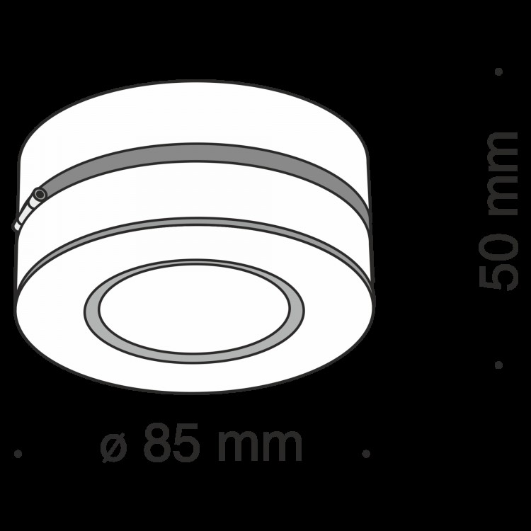 Потолочный светильник Technical C022CL-L7B