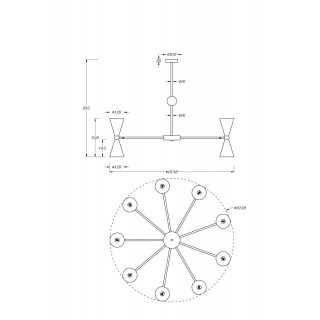 Подвесной светильник Maytoni MOD108PL-18WG-foto4