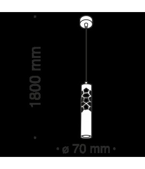 Подвесной светильник Technical P037PL-L11B4K-foto4