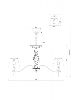 Люстра Freya FR2001PL-07G-foto3