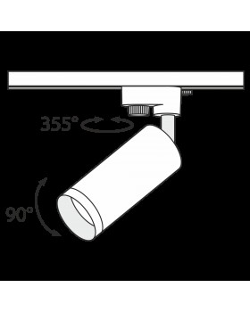 Трековый светильник Technical TR004-1-GU10-B-foto2