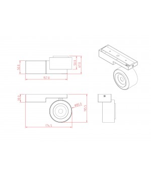 Потолочный светильник Technical C062CL-L12W3K-foto4