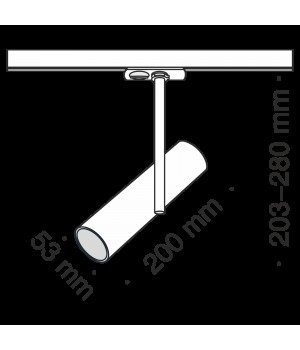 Трековый светильник Technical TR005-1-GU10-B-foto7
