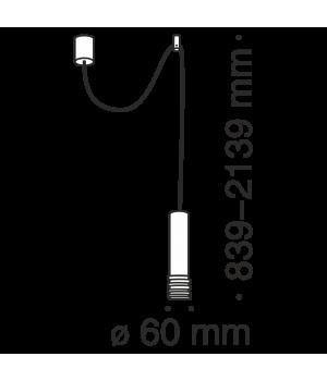 Подвесной светильник Technical P025PL-01W-foto2