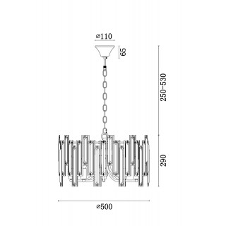 Подвесной светильник Freya FR5085PL-05CH-foto2