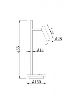 Настольный светильник Maytoni Z010TL-L8W3K-foto2