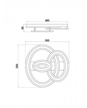 Потолочный светильник Freya FR10022CL-L63W-foto4