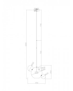 Подвесной светильник Freya FR5128PL-L10BS-foto7