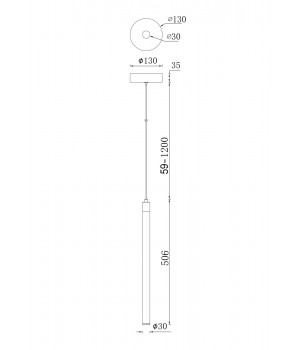 Подвесной светильник Technical P021PL-L10MG3K-foto2