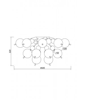 Потолочный светильник Maytoni MOD133CL-04BS-foto4