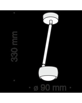 Потолочный светильник Technical MOD072CL-L8W3K-foto6
