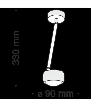 Потолочный светильник Technical MOD072CL-L8W3K-foto6