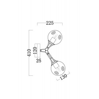 Настенный светильник (бра) Freya FR5105WL-02W-foto3