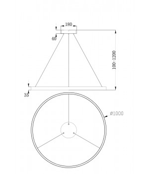 Подвесной светильник Maytoni MOD058PL-L54W4K-foto4