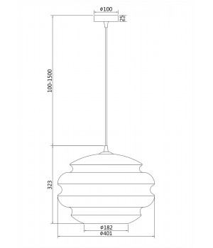 Подвесной светильник Maytoni P078PL-01BL-foto4