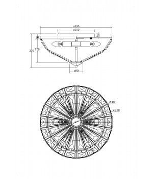 Потолочный светильник Maytoni MOD094CL-06CH-foto7
