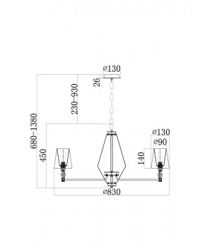 Люстра Maytoni MOD038PL-08CH-foto3