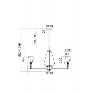 Люстра Maytoni MOD038PL-08CH-foto3