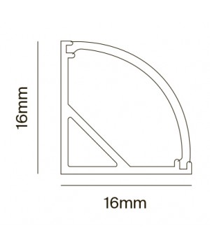 Комплектующие к светодиодной ленте Technical ALM008S-2M-foto2