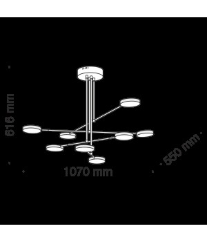 Подвесной светильник Maytoni MOD070PL-L48B3K-foto8