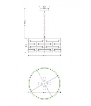 Подвесной светильник Maytoni MOD067PL-04CH-foto4