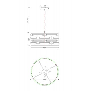 Подвесной светильник Maytoni MOD067PL-04CH-foto4