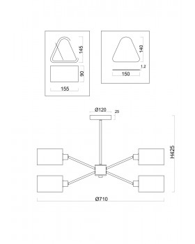 Люстра Freya FR5040PL-06CH-foto2