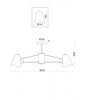 Люстра Freya FR5037PL-08S-foto2