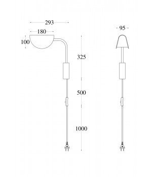 Настенный светильник (бра) Maytoni MOD126WL-01B-foto7
