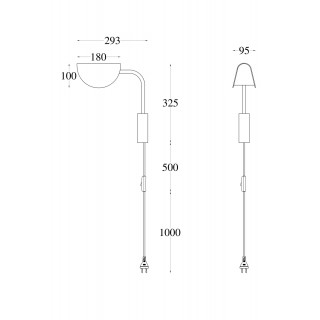 Настенный светильник (бра) Maytoni MOD126WL-01B-foto7